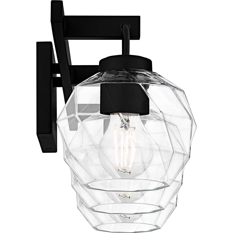 Image 4 Quoizel Celina 24" Wide Matte Black 3-Light Bath Light more views