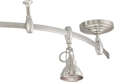 Quoizel CenterStage 5Light Brushed Nickel LED Track Light 42N10