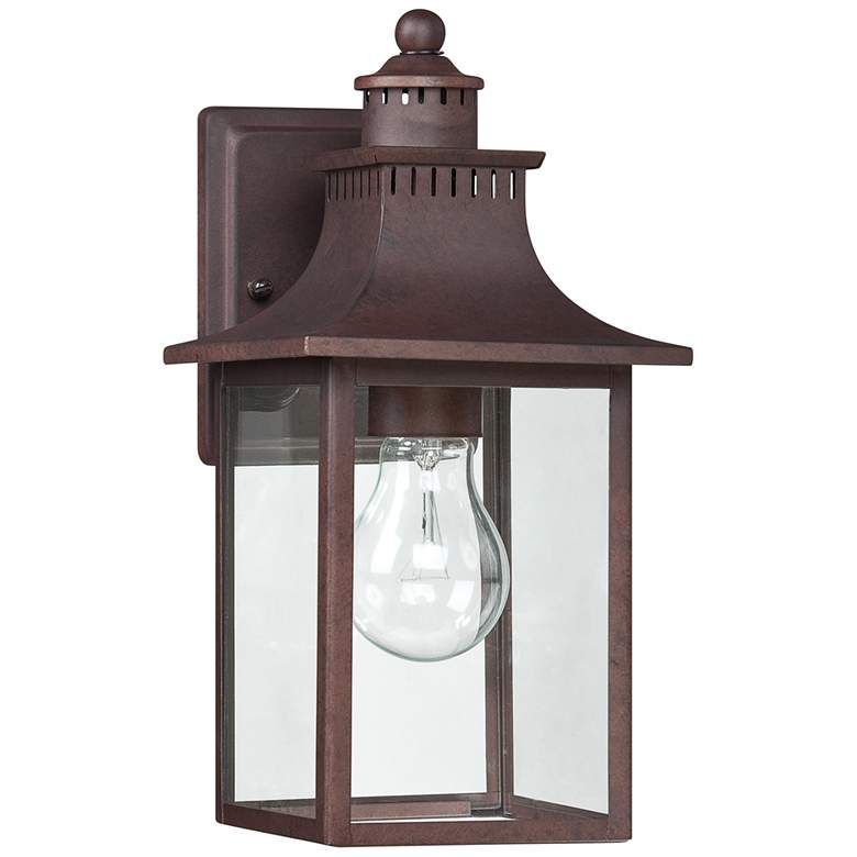 Image 2 Quoizel Chancellor 11 1/4"H Copper Bronze Outdoor Wall Light