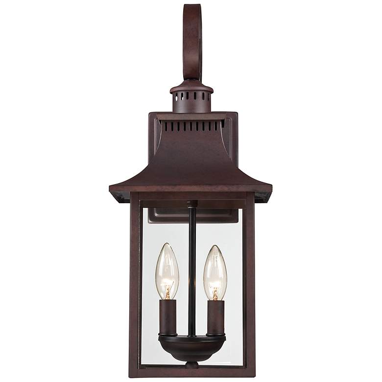 Image 3 Quoizel Chancellor 19" High Copper Bronze Outdoor Lantern Wall Light more views