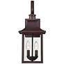 3_Quoizel Chancellor 19" High Copper Bronze Outdoor Lantern Wall Light more views