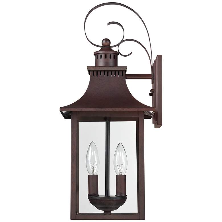 Image 4 Quoizel Chancellor 19" High Copper Bronze Outdoor Lantern Wall Light more views