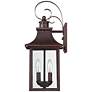 4_Quoizel Chancellor 19" High Copper Bronze Outdoor Lantern Wall Light more views