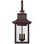 3_Quoizel Chancellor 23 1/2" Copper Bronze Outdoor Lantern Wall Light more views