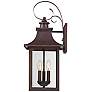 4_Quoizel Chancellor 23 1/2" Copper Bronze Outdoor Lantern Wall Light more views