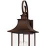 Quoizel Chancellor 28" High Copper Bronze Outdoor Wall Light in scene