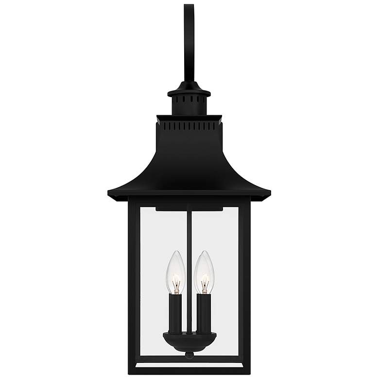 Image 5 Quoizel Chancellor 28" High Mystic Black Outdoor Wall Light more views