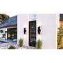 6_Quoizel Chasm 20.5" Gold and Black Modern LED Outdoor Wall Light more views