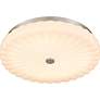 Quoizel Cherbury 16" Wide Brushed Nickel LED Ceiling Light
