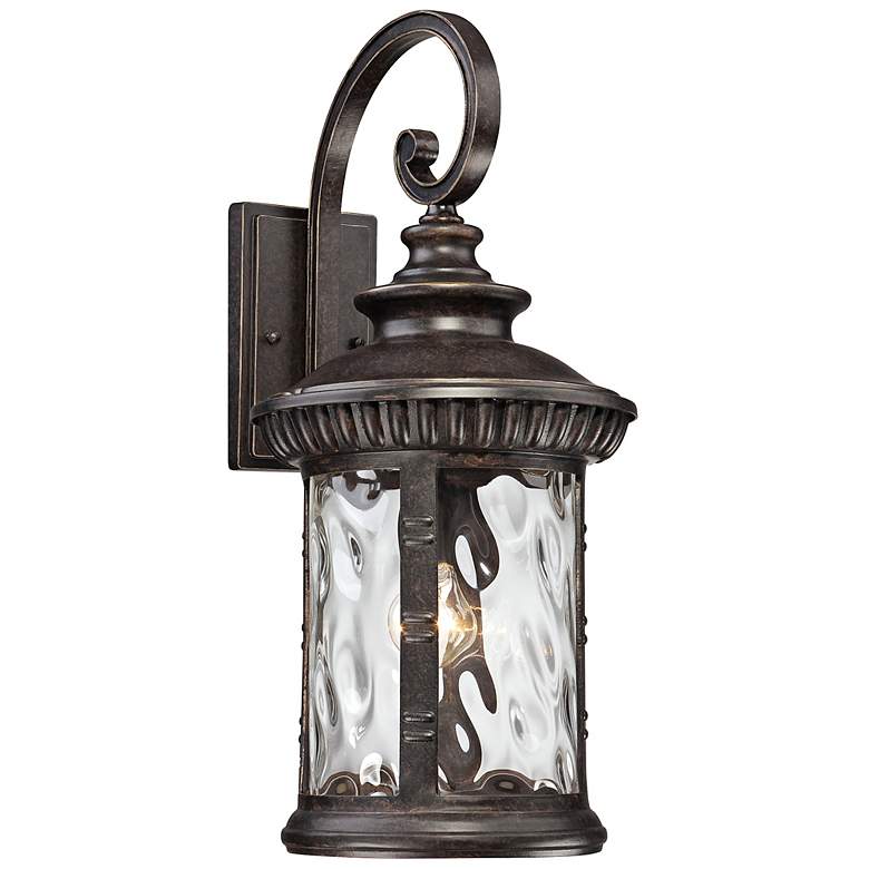 Quoizel Chimera 11 inch Wide Imperial Bronze Outdoor Wall Light