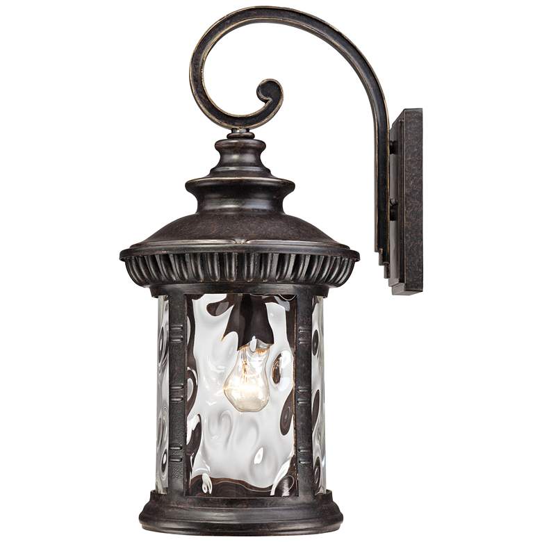 Quoizel Chimera 11 inch Wide Imperial Bronze Outdoor Wall Light more views