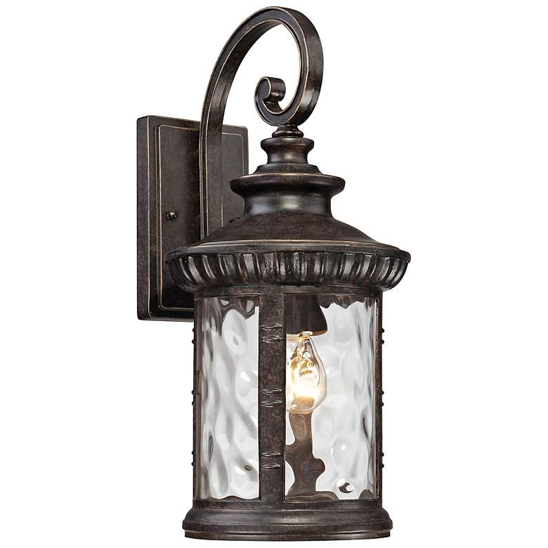 Image 1 Quoizel Chimera 9" Wide Imperial Bronze Outdoor Wall Light