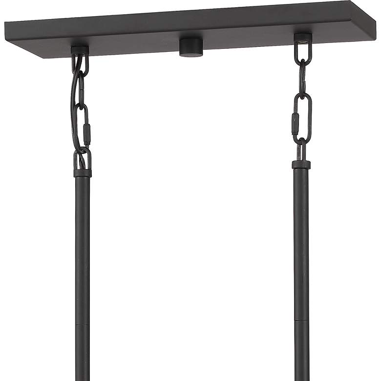 Image 6 Quoizel Coda 39" Wide Matte Black 16-Light Island Chandelier more views