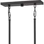 6_Quoizel Coda 39" Wide Matte Black 16-Light Island Chandelier more views