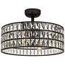 3_Quoizel Coffman 22 1/2" Wide Bronze 4-Light LED Ceiling Light with Fan