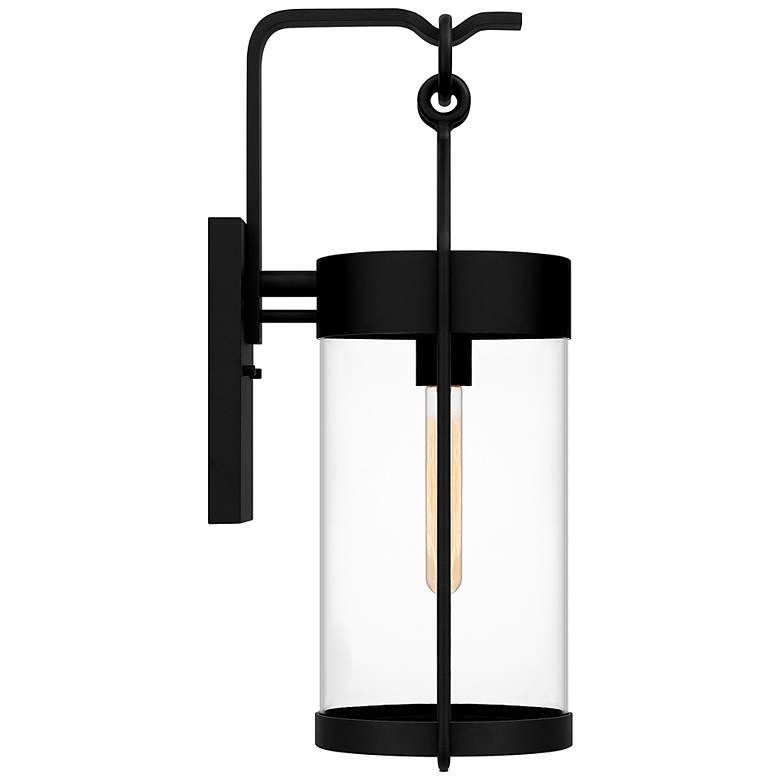 Image 5 Quoizel Corbin 22 1/2 inch High Earth Black Outdoor Wall Light more views
