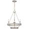 Quoizel Corral 19" Wide Antique White 3-Light Chandelier