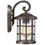3_Quoizel Crusade 11" High Palladian Bronze Outdoor Wall Light more views