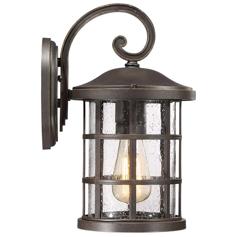 Image 2 Quoizel Crusade 14 1/4"H Palladian Bronze Outdoor Wall Light more views