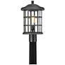 4_Quoizel Crusade 17 1/4" Wide Earth Black Outdoor Post Light more views
