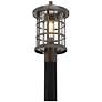 Quoizel Crusade 17 1/4"W Palladian Bronze Outdoor Post Light