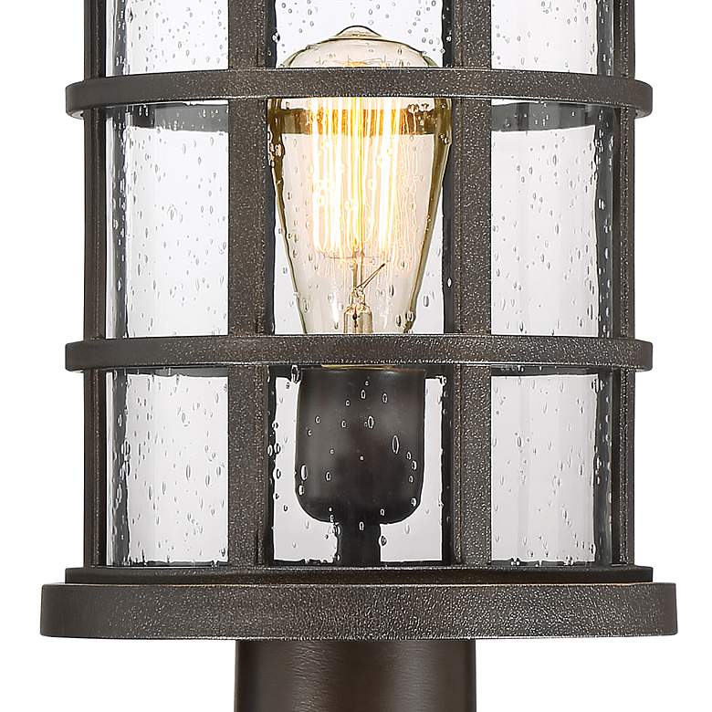 Image 6 Quoizel Crusade 17 1/4"W Palladian Bronze Outdoor Post Light more views