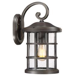 Quoizel Crusade 17 3/4" High Palladian Bronze Outdoor Wall Light