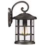 2_Quoizel Crusade 17 3/4" High Palladian Bronze Outdoor Wall Light more views