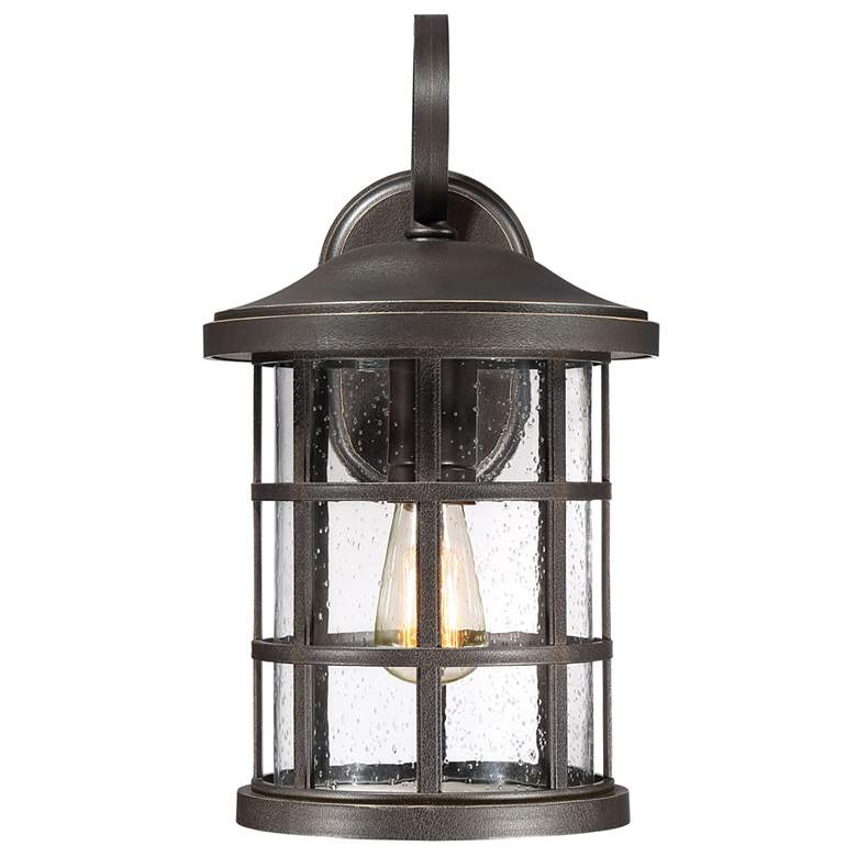 Image 3 Quoizel Crusade 17 3/4" High Palladian Bronze Outdoor Wall Light more views