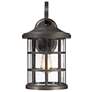 3_Quoizel Crusade 17 3/4" High Palladian Bronze Outdoor Wall Light more views