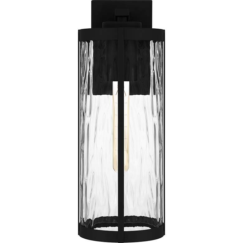 Image 3 Quoizel Culpo 17" High Matte Black Outdoor Wall Light more views