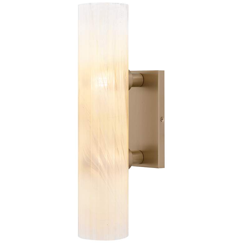 Image 1 Quoizel Curran 18 3/4 High Bronze Gold Wall Sconce