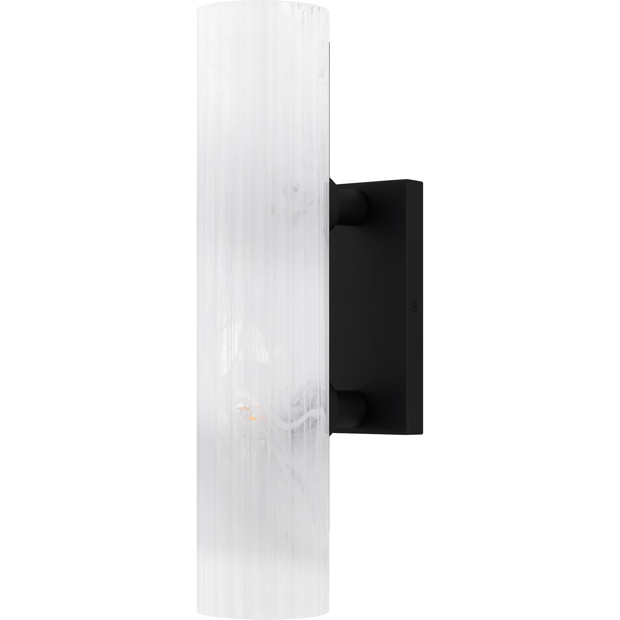 Quoizel Curran 18 3/4" High Matte Black Wall Sconce Image 2
