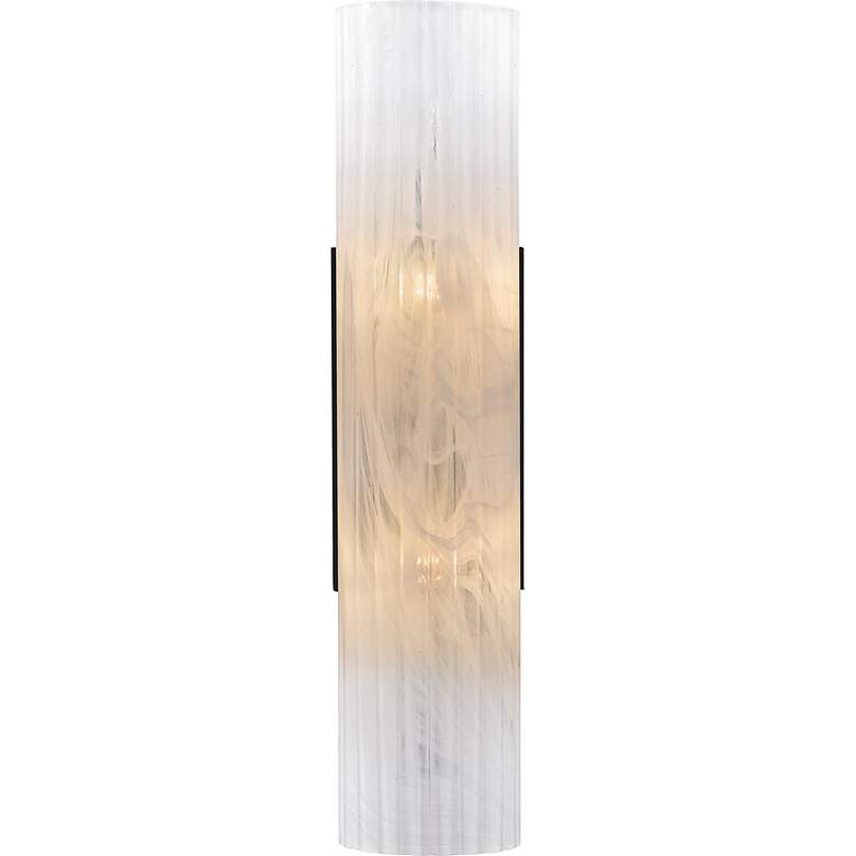 Image 3 Quoizel Curran 18 3/4" High Matte Black Wall Sconce more views
