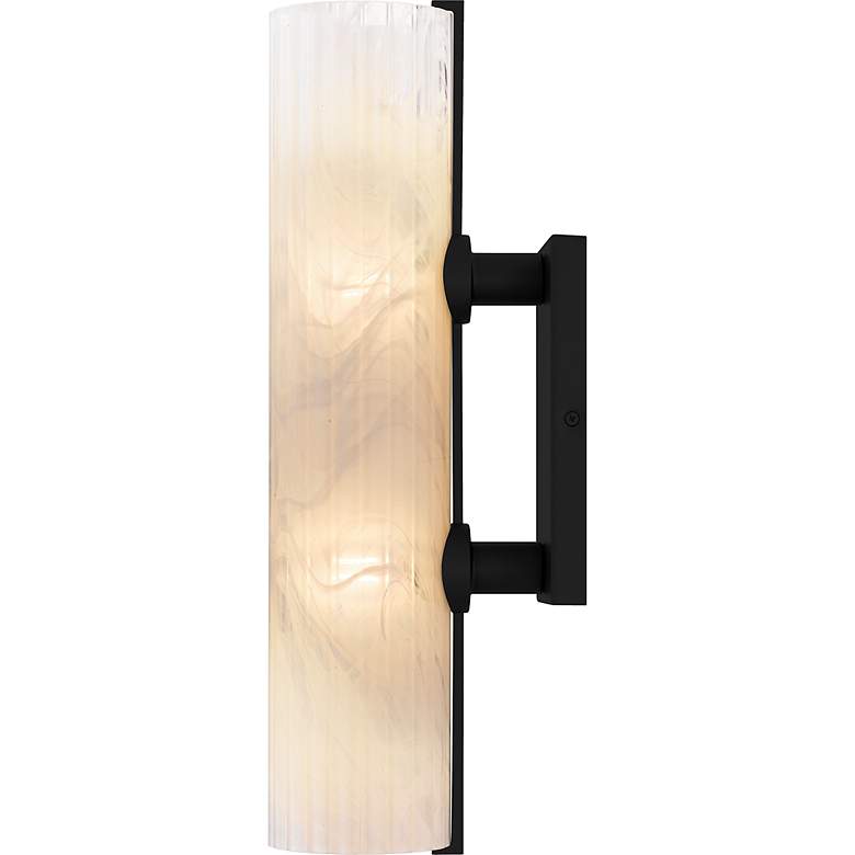 Image 4 Quoizel Curran 18 3/4" High Matte Black Wall Sconce more views