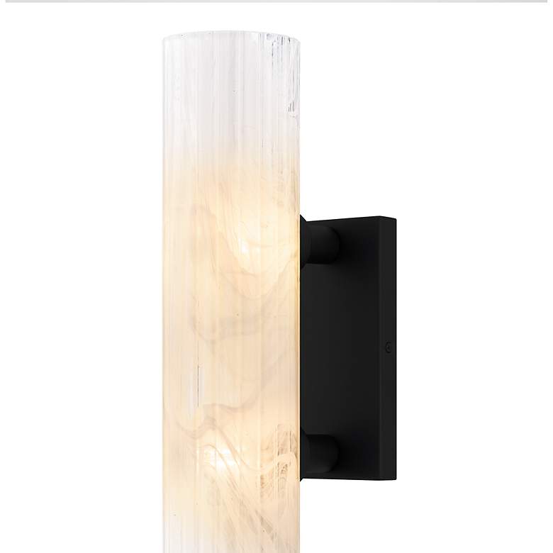Image 5 Quoizel Curran 18 3/4" High Matte Black Wall Sconce more views