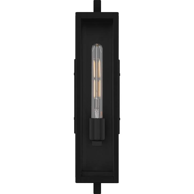 Image 3 Quoizel Dale 20" High Matte Black Outdoor Wall Light more views