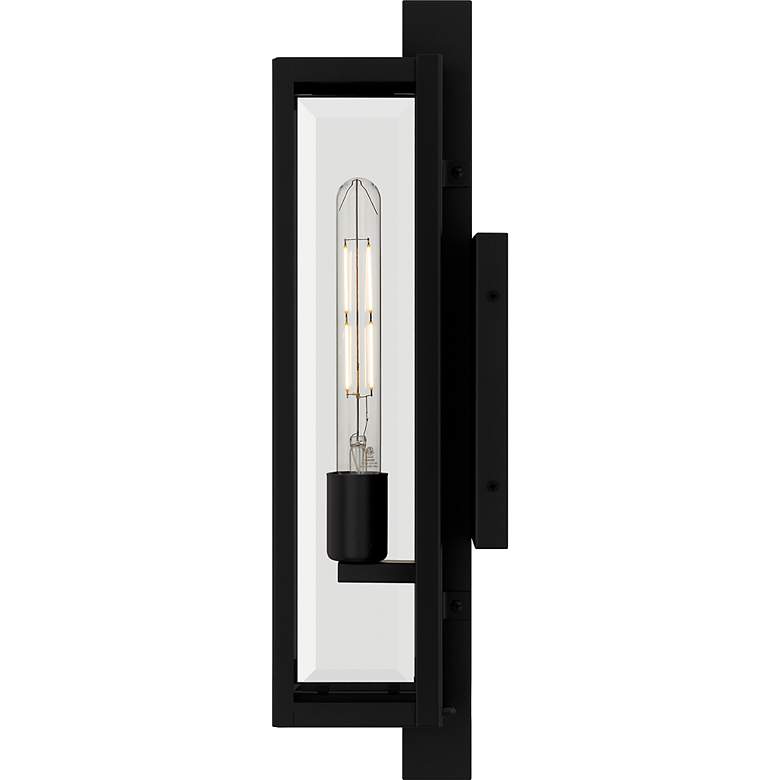 Image 4 Quoizel Dale 20" High Matte Black Outdoor Wall Light more views