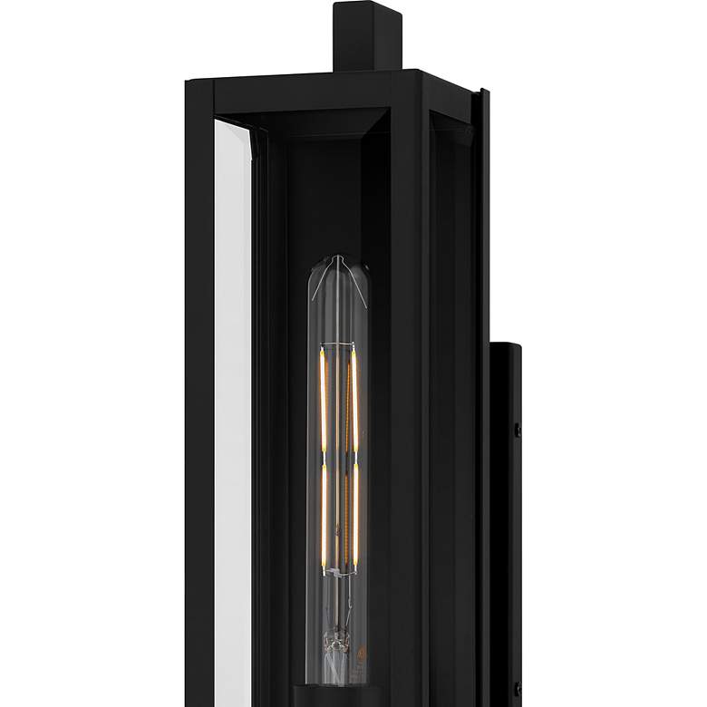 Image 5 Quoizel Dale 20" High Matte Black Outdoor Wall Light more views