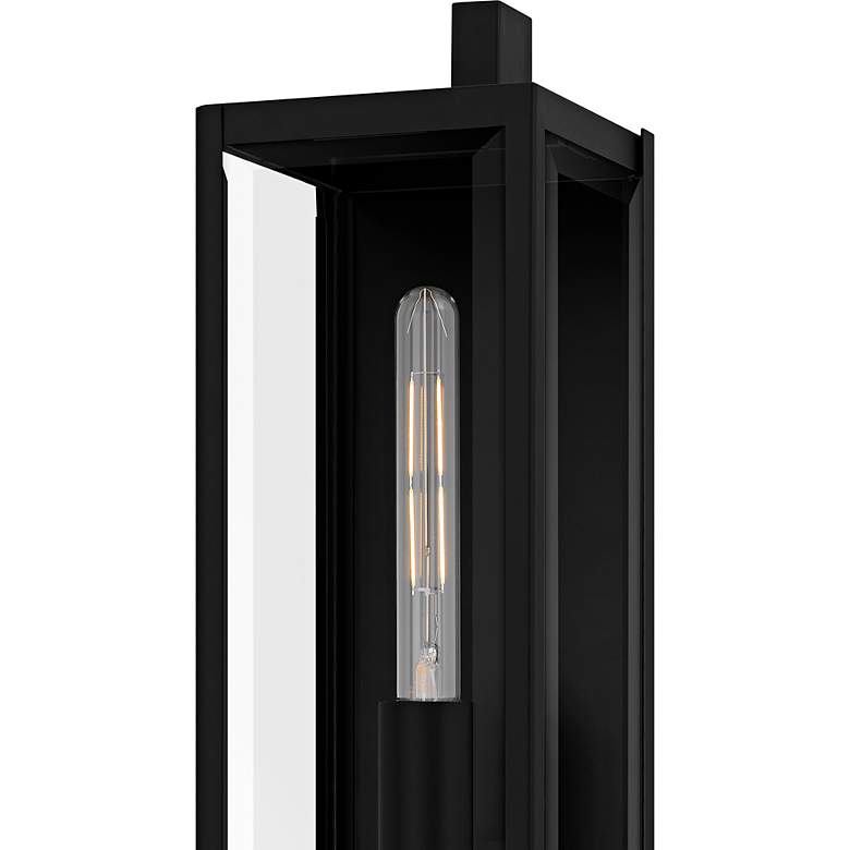 Image 5 Quoizel Dale 32" High Matte Black 2-Light Outdoor Wall Light more views