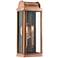 Quoizel Danville 19" High Aged Copper Outdoor Wall Light