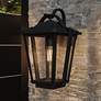 1_Quoizel Darius 18 1/4" High Earth Black Outdoor Wall Light