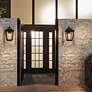7_Quoizel Darius 18 1/4" High Earth Black Outdoor Wall Light more views