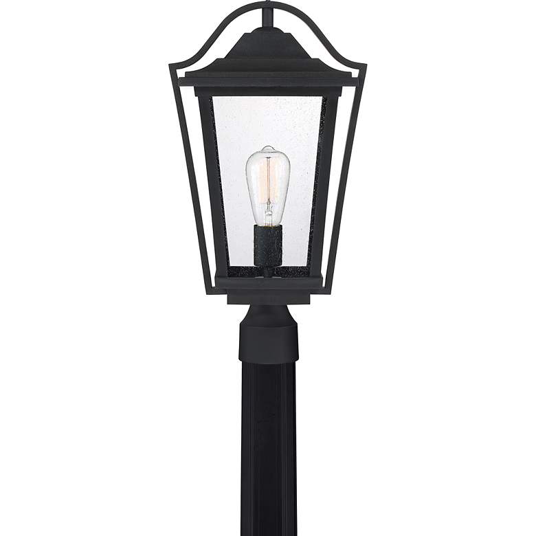 Image 4 Quoizel Darius 20" High Earth Black Outdoor Post Light more views