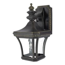 Quoizel Devon Collection 12 1/2" Traditional Bronze Outdoor Wall Light