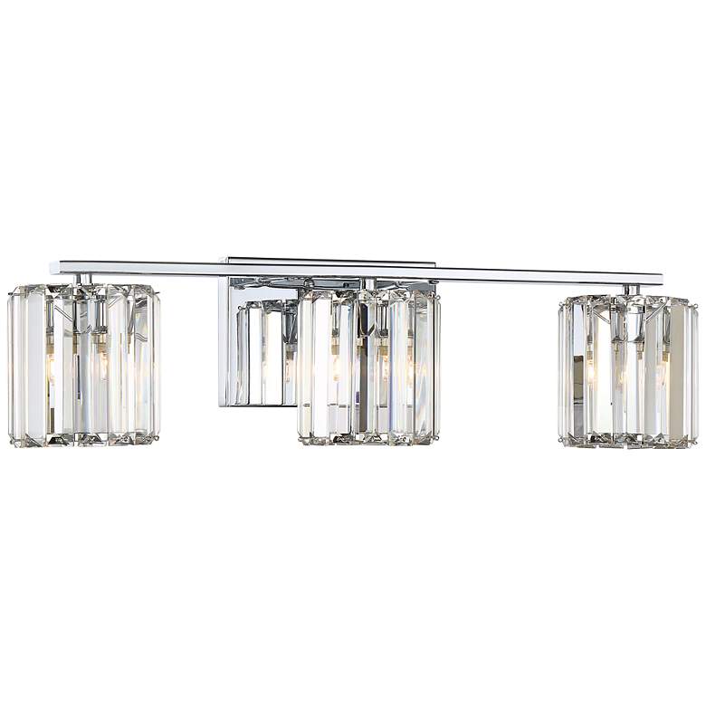 Image 2 Quoizel Divine 22 3/4" Wide 3-Light Polished Chrome Bath Light more views