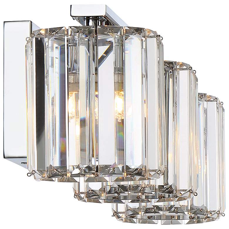 Image 3 Quoizel Divine 22 3/4 inch Wide 3-Light Polished Chrome Bath Light more views