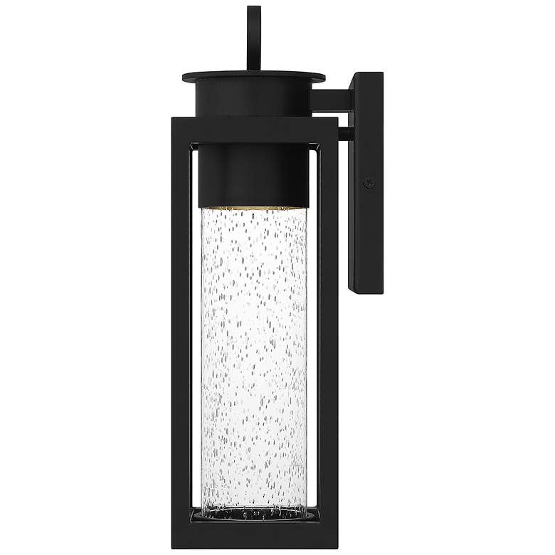 Image 6 Quoizel Donegal 14 3/4" High Matte Black Outdoor Wall Lantern more views
