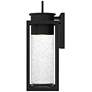 6_Quoizel Donegal 18 3/4" High Matte Black Outdoor Wall Lantern more views