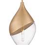 5_Quoizel Drover 12" Wide Bronze Gold Mini Pendant more views